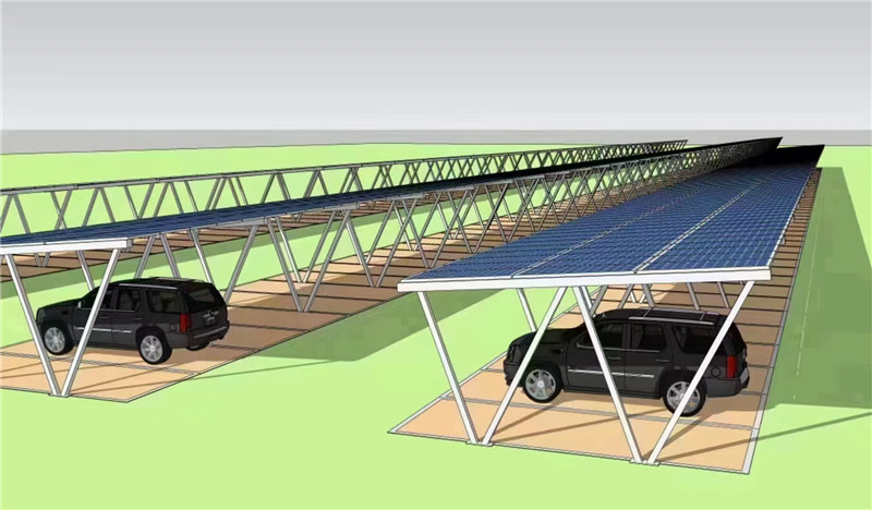 太阳能光伏车棚支架系统有什么优点？